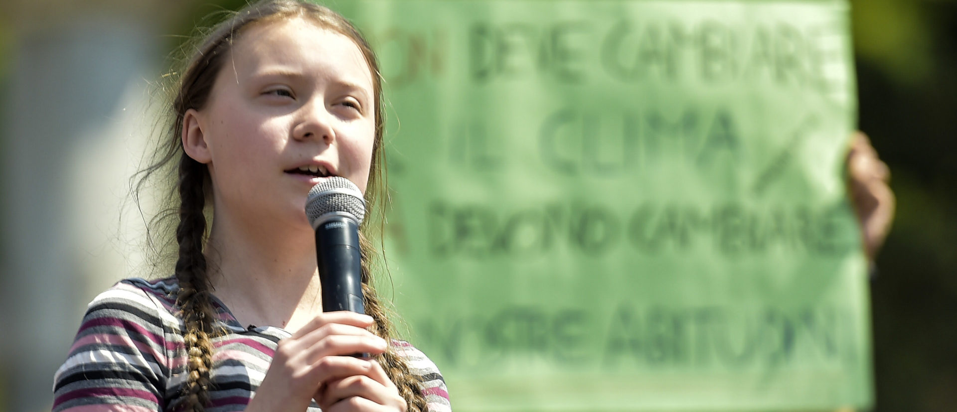 Die schwedische Klima-Aktivistin Greta Thunberg