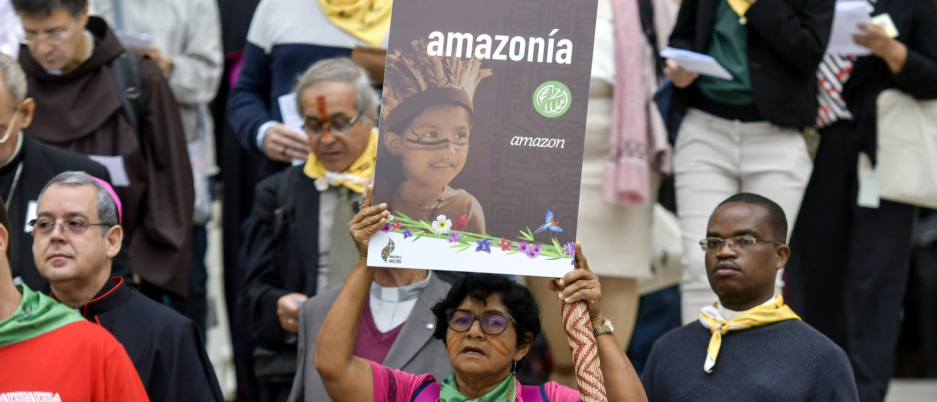 Teilnehmer an der Amazonas-Bischofssynode 2019. | © KNA