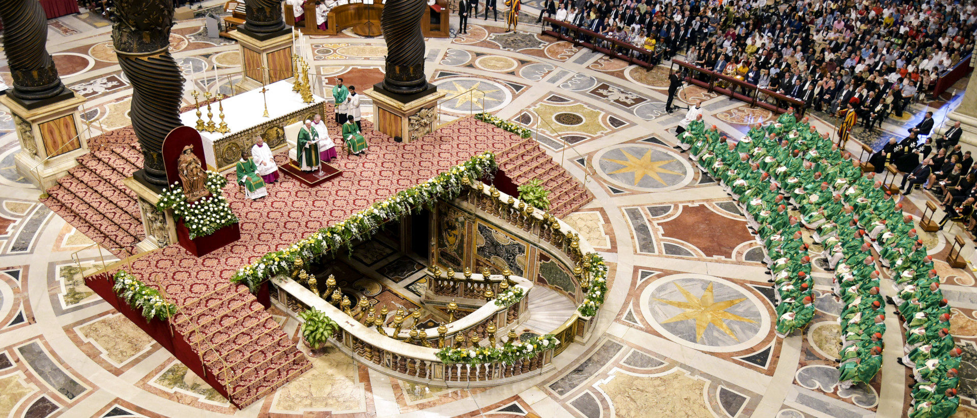 Eröffnungsgottesdienst der Amazonas-Bischofssynode  im Vatikan