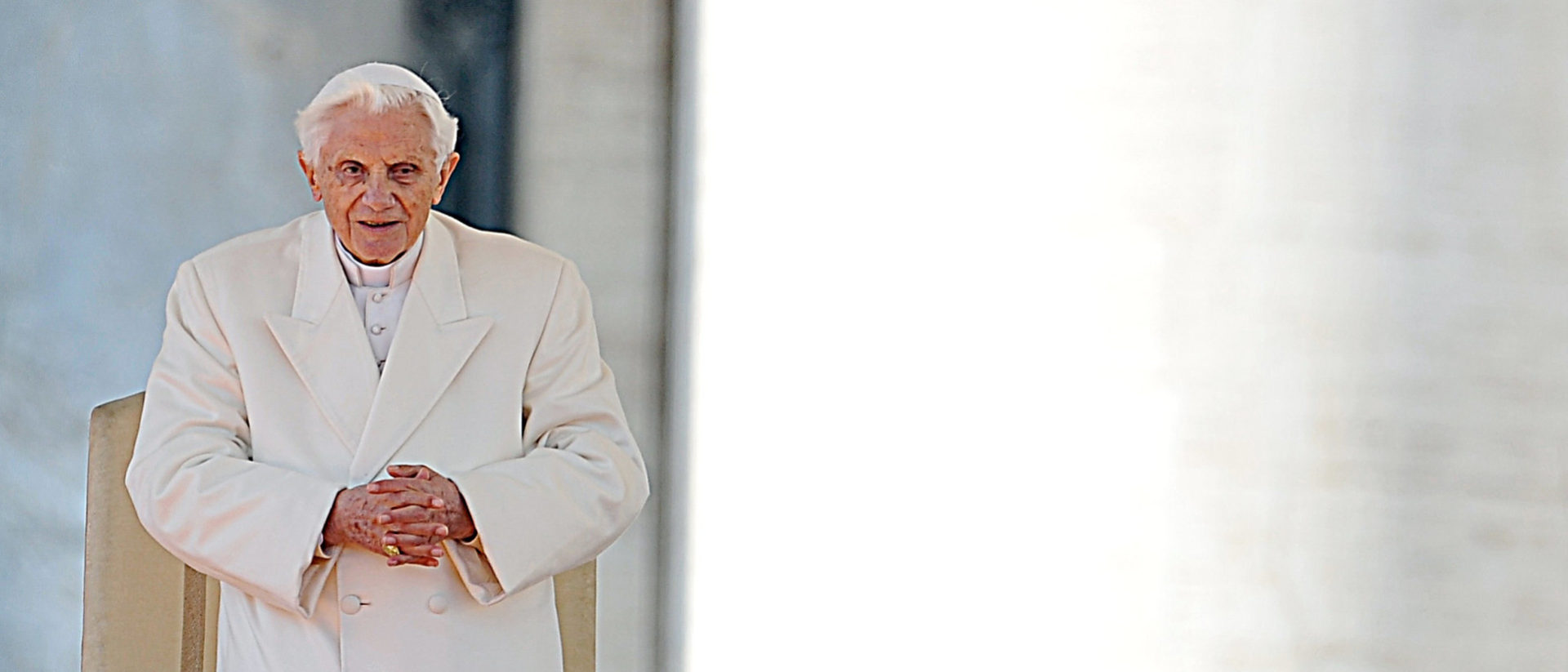 Papst Benedikt XVI. bei seiner letzten Generalaudienz am 27. Februar 2013.
