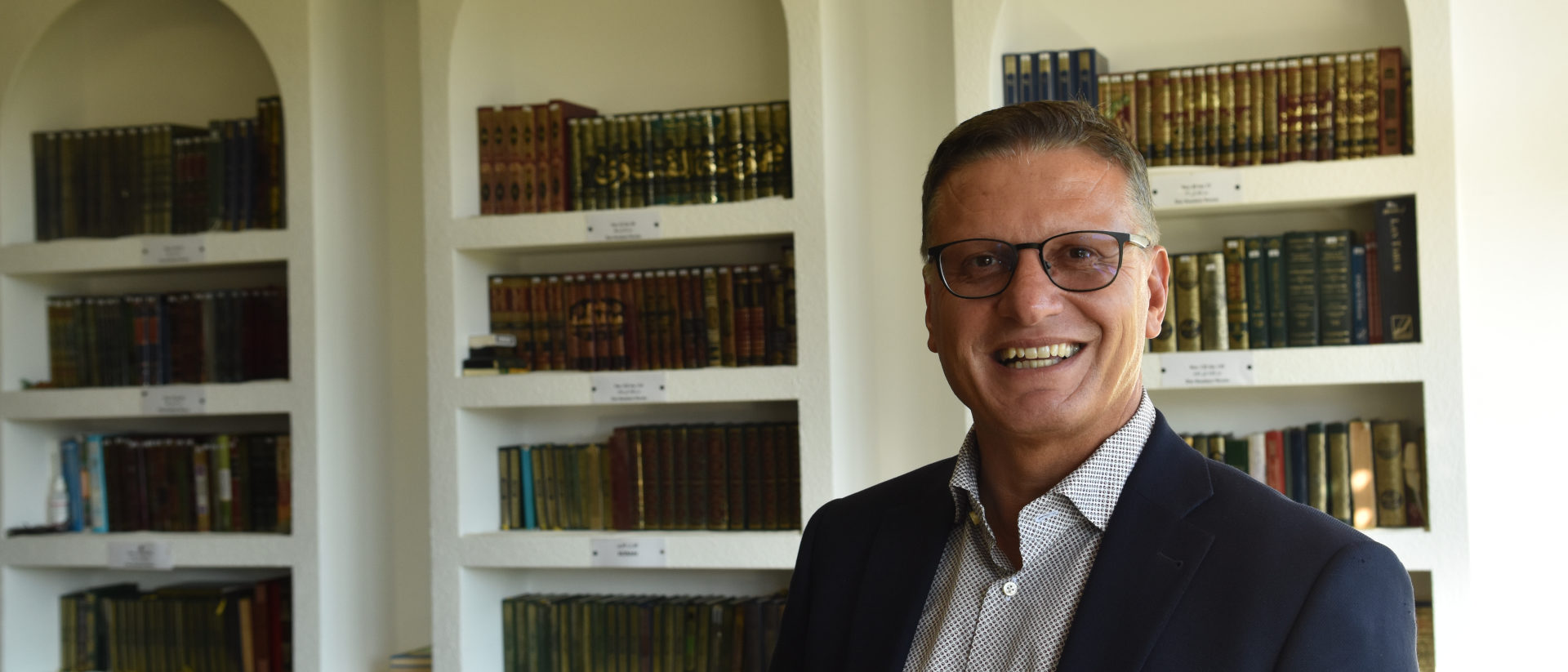 Petrit Alimi, Präsident der Islamischen Gemeinde Luzern, in der Moschee Dar Assalam in Kriens.