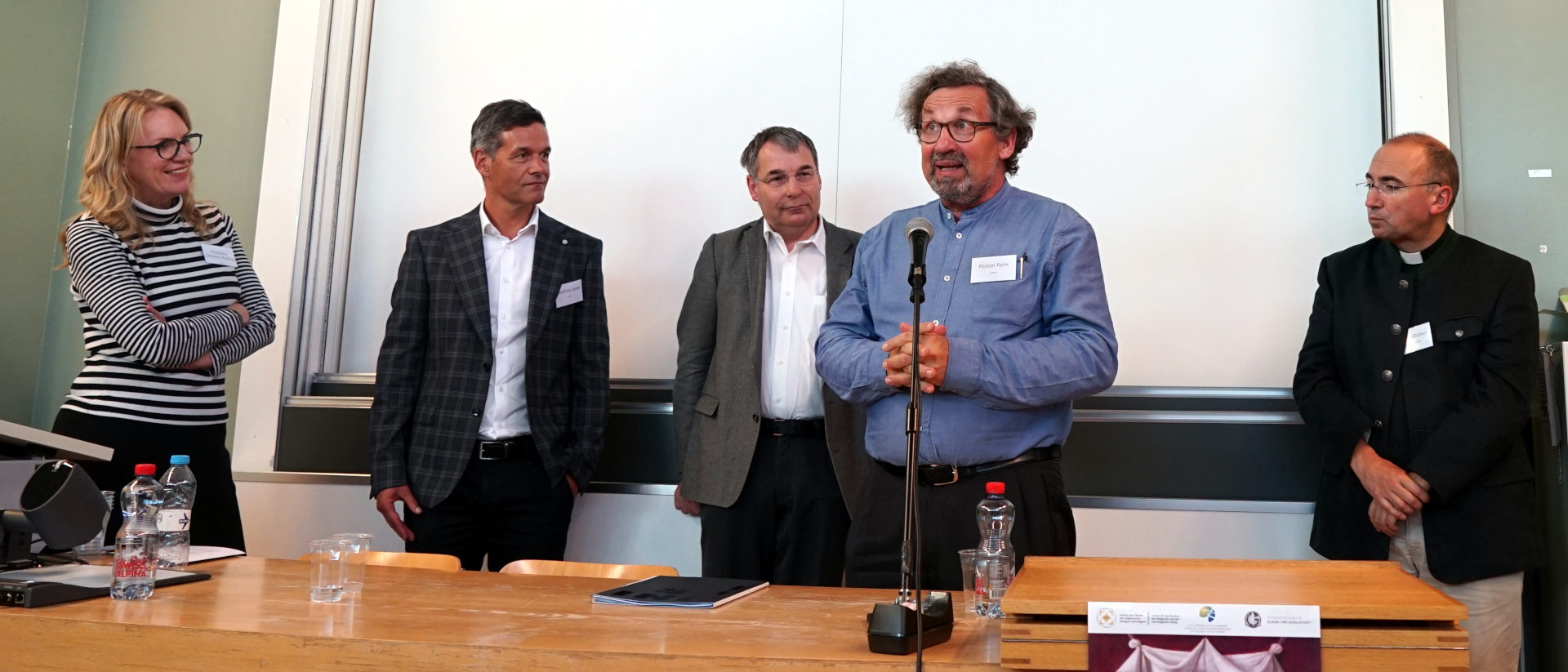 Franziska Driessen, Matthias Spiess, Urban Fink, Florian Flohr, Nicolas Glasson (v.l.)
