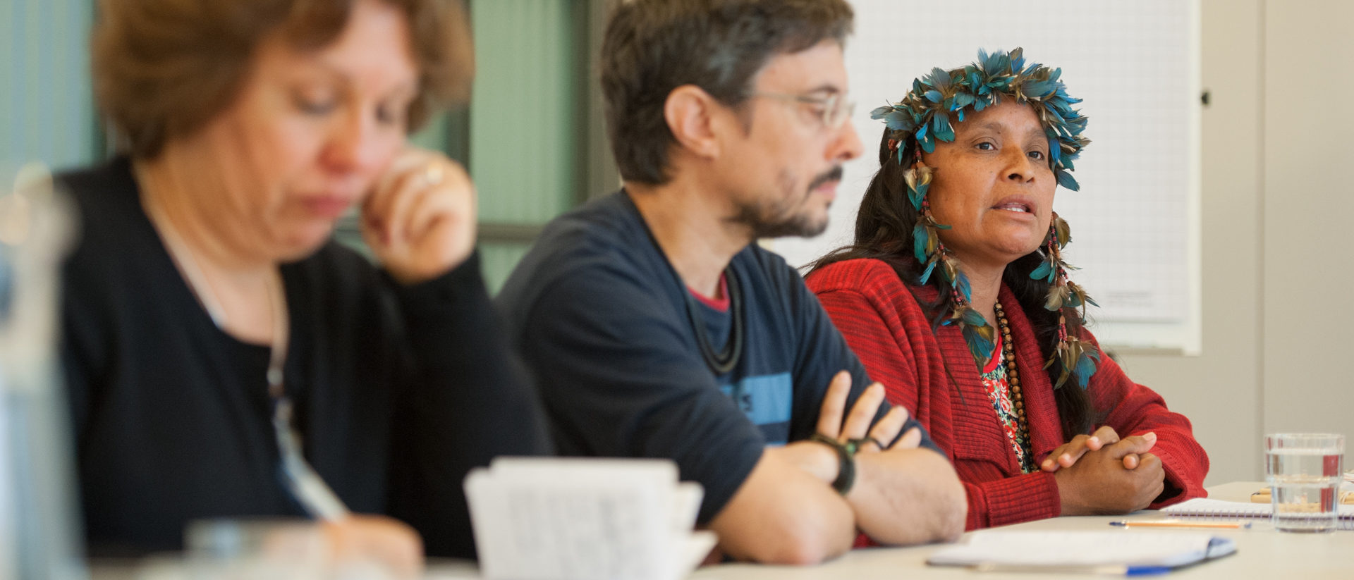Ernestina Macuxi, Vertreterin der indigenen Gemeinschaft der Macuxi
