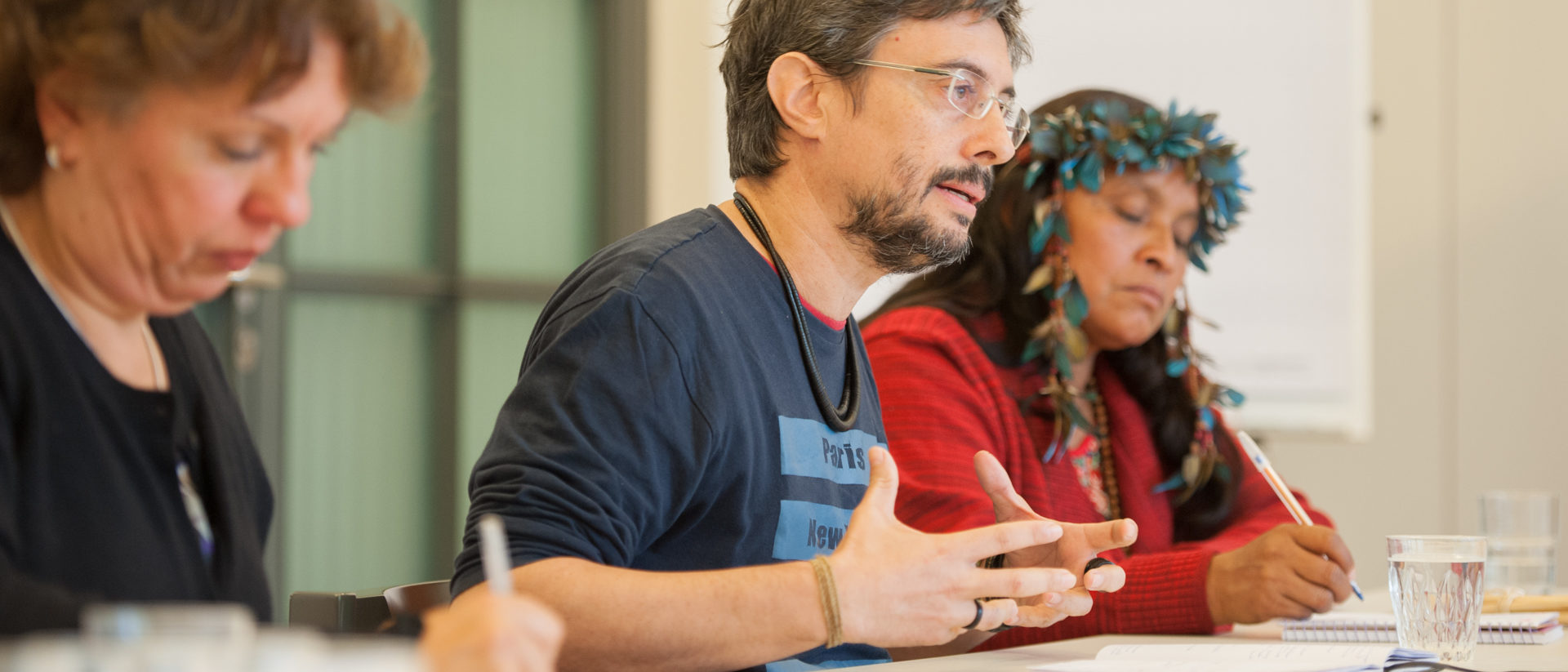 Luis Ventura, Vertreter der Fastenopfer-Partnerorganisation Cimi