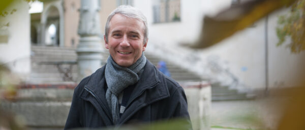 Ruedi Beck, Pfarrer von St. Leodegar in Luzern. | Ueli Abt