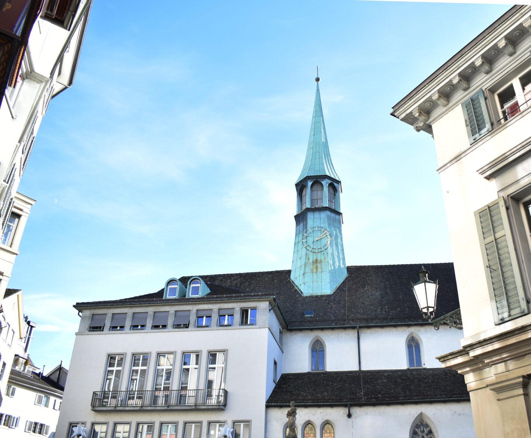 Christkatholische Augustinerkirche in Zürich: Hier wird Theo Pindl zum Priester geweiht.