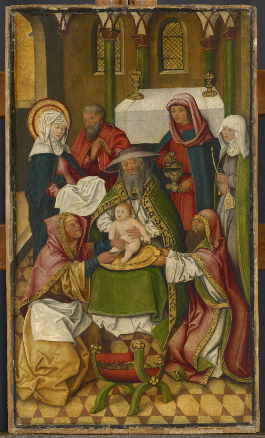 Beschneidung Jesu, gemalt von Ambrosius Skeit