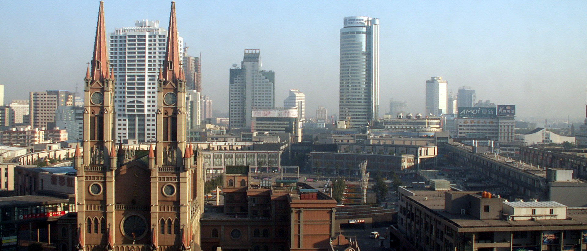 Kirche im Stadtzentrum von Ningbo im Süden von Schanghai.