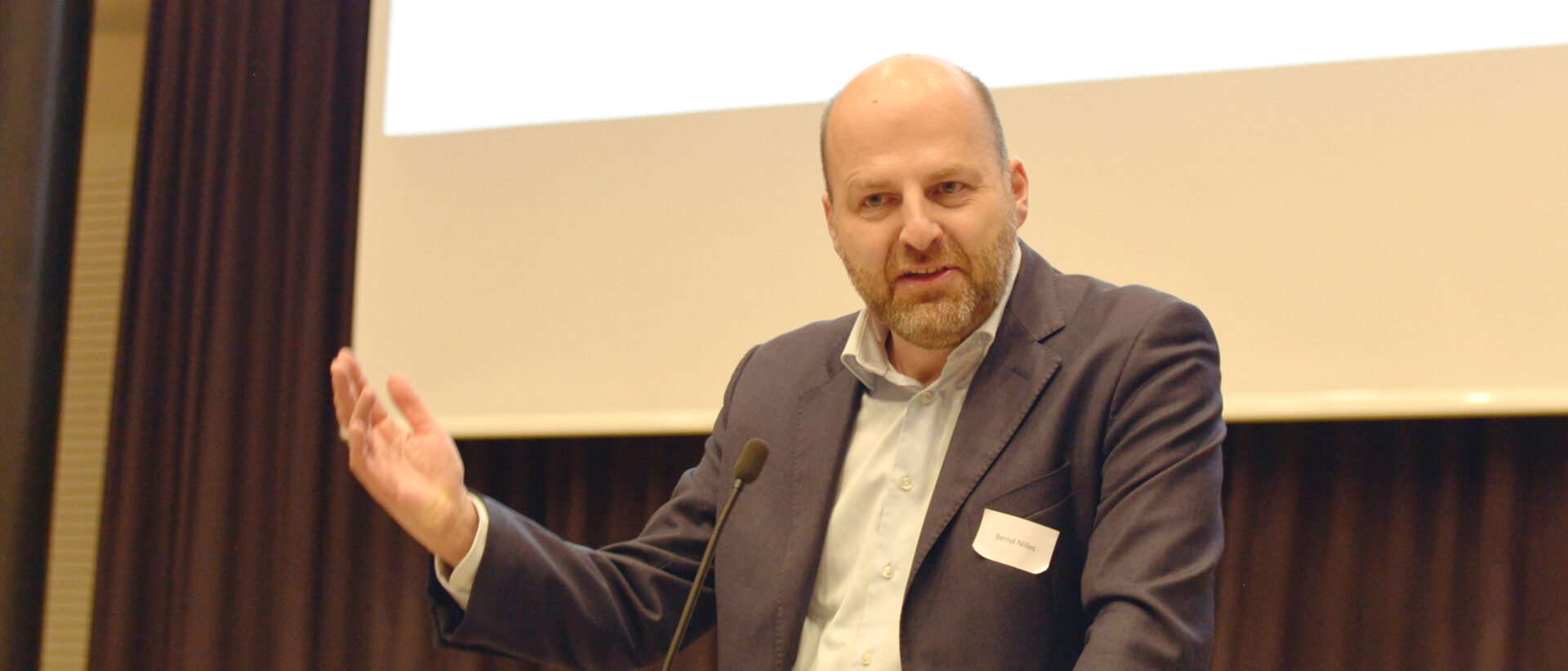 Bernd Nilles, Geschäftsführer des katholischen Hilfswerks Fastenopfer