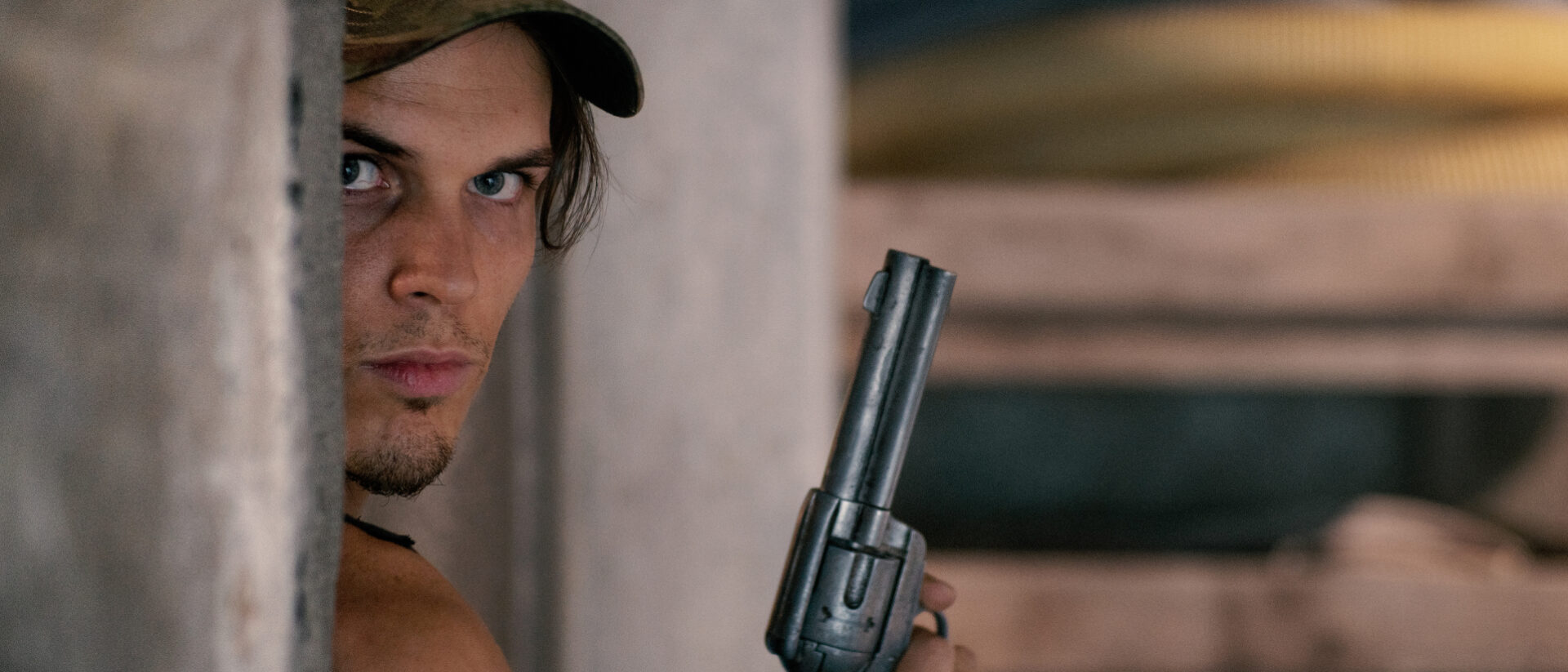 Davide Romeo als Noah im VR-Film 2100