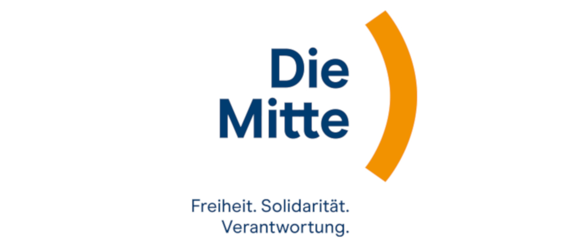 "Die Mitte"-Logo-Vorschlag der Christlichdemokratischen Volkspartei