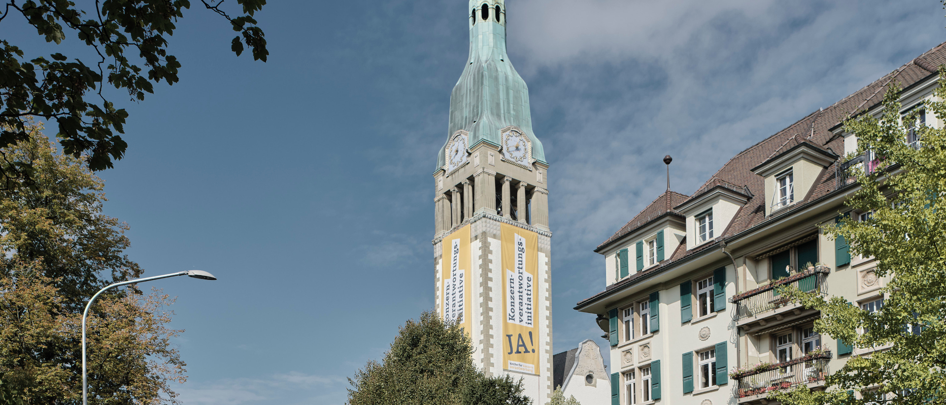 KVI-Aktion an der Paulus-Kirche, Bern