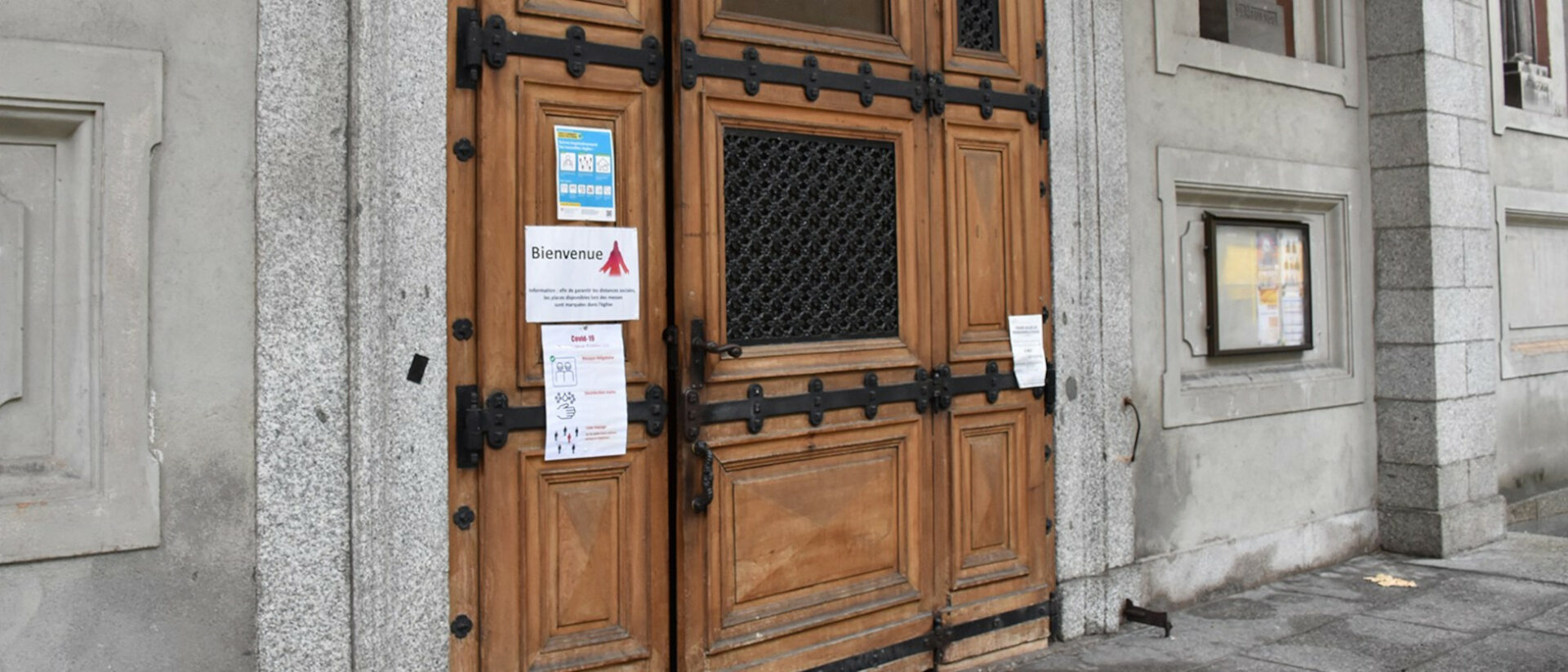 Geschlossene Gesellschaft: Im Wallis dürfen Gottesdienste mit maximal zehn Menschen gefeiert werden.