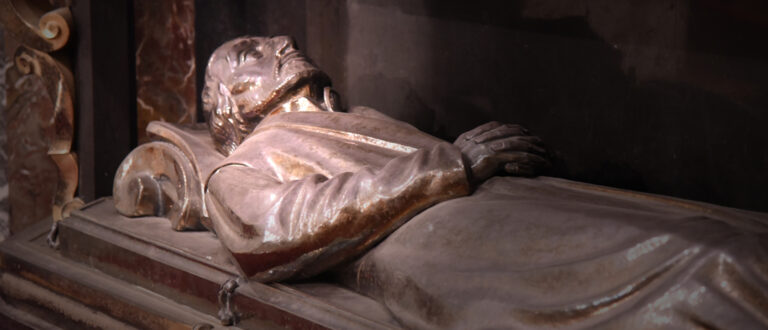 Das Grab von Petrus Canisius in Freiburg. | Pierre Pistoletti