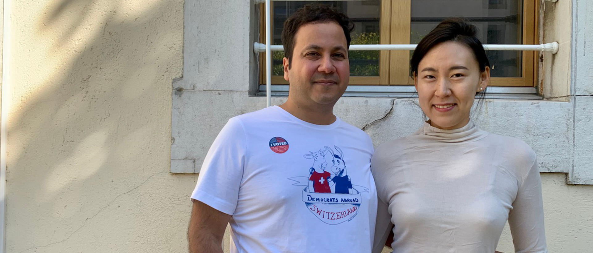 Farid Enrique Ben Amor und seine Verlobte.
