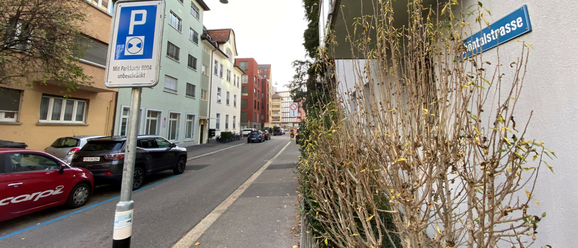 Hier sollen Stolpersteine verlegt werden: in der Schöntalstrasse 22 in Zürich.