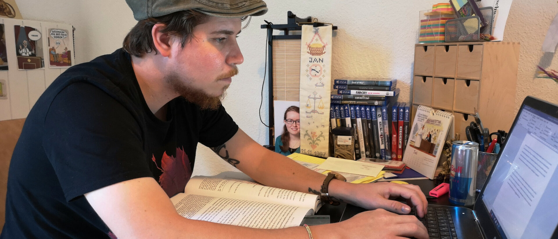 Theologie-Student Jan Bergauer.