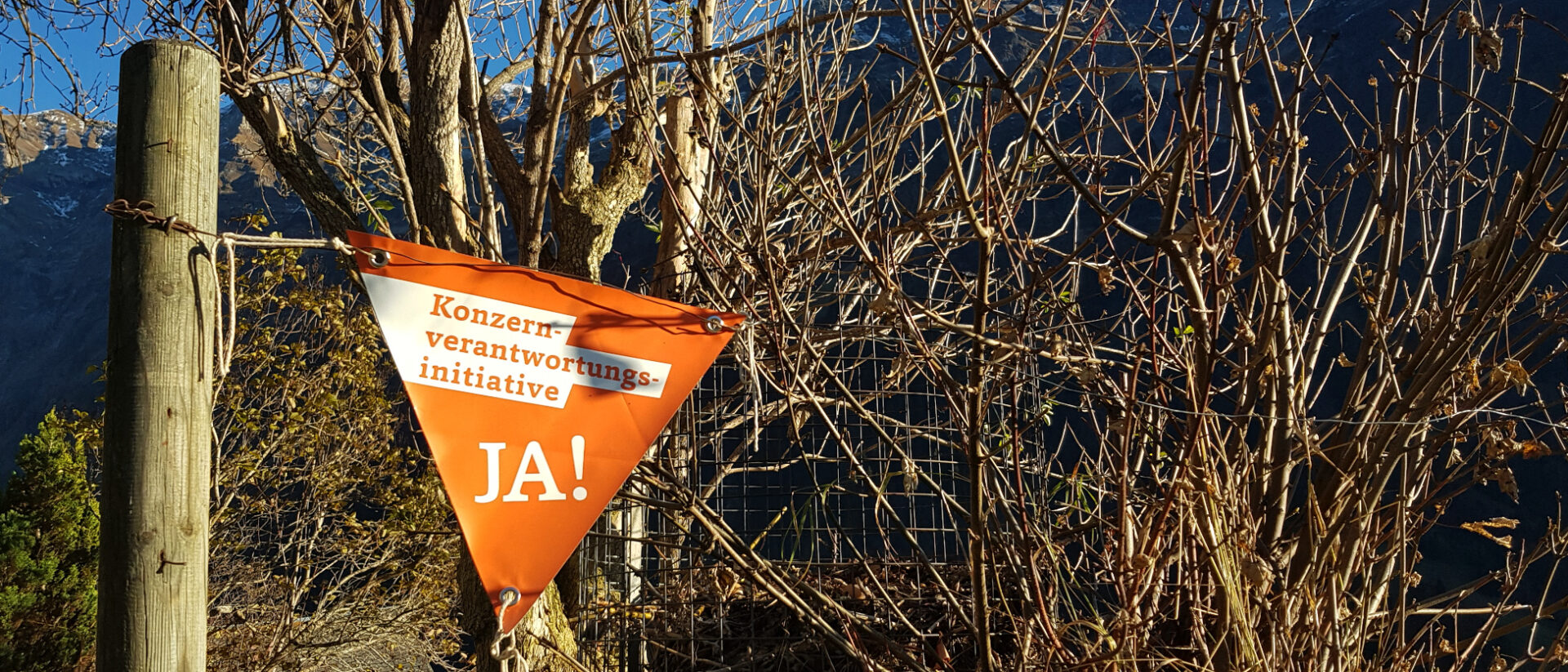 Kampagne für die Konzernverantwortungsinitiative