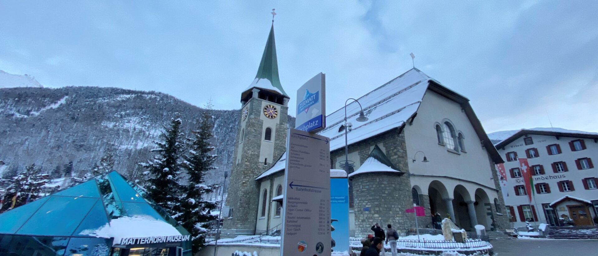St. Mauritius-Kirche in Zermatt