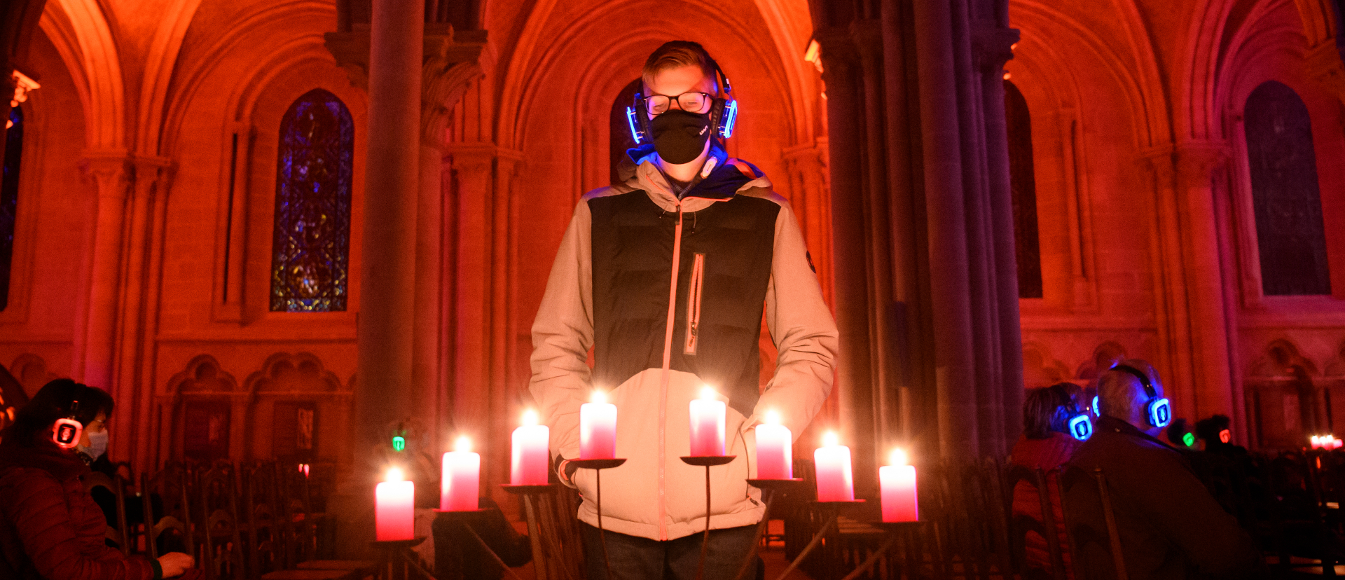 "Weihnachten im Ohr": Die Kathedrale von Lausanne am Heiligen Abend.