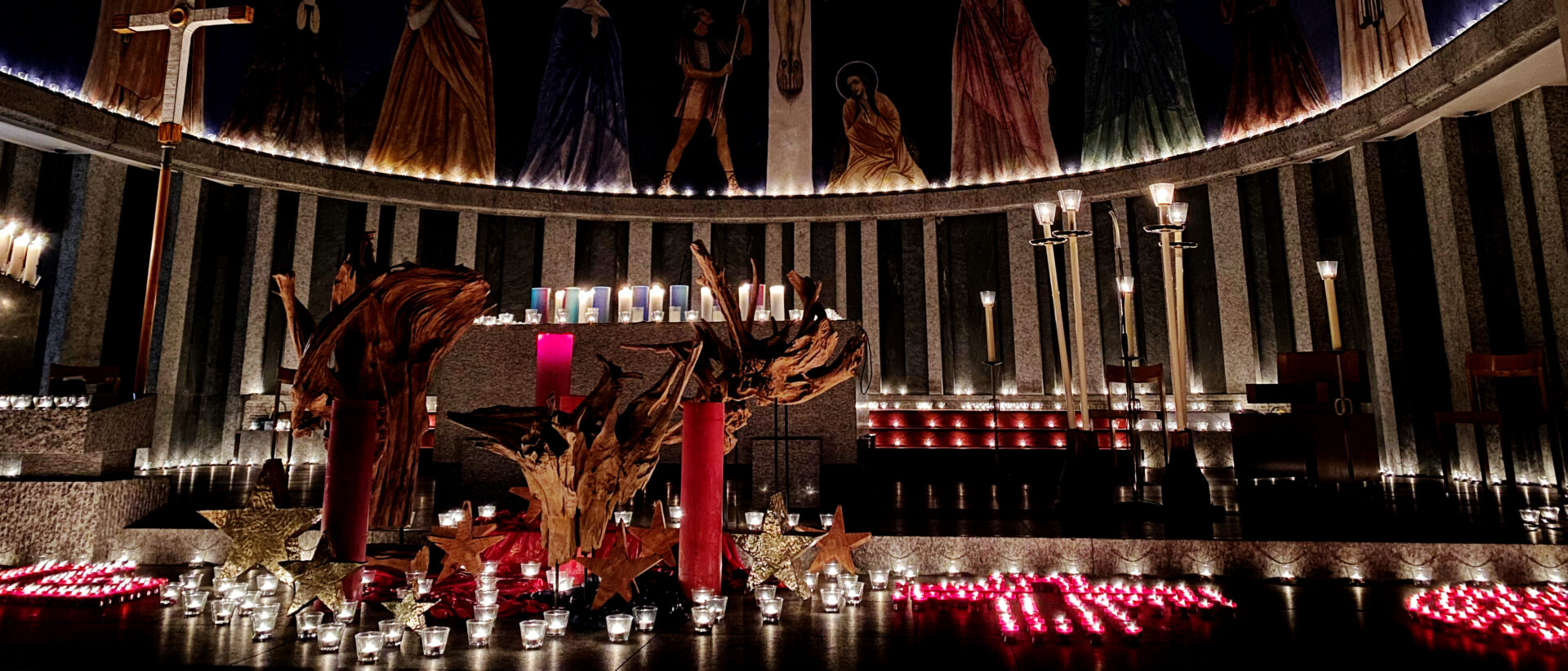 Rorate-Gottesdienst in der Zürcher Pfarrei Herz Jesu Wiedikon.