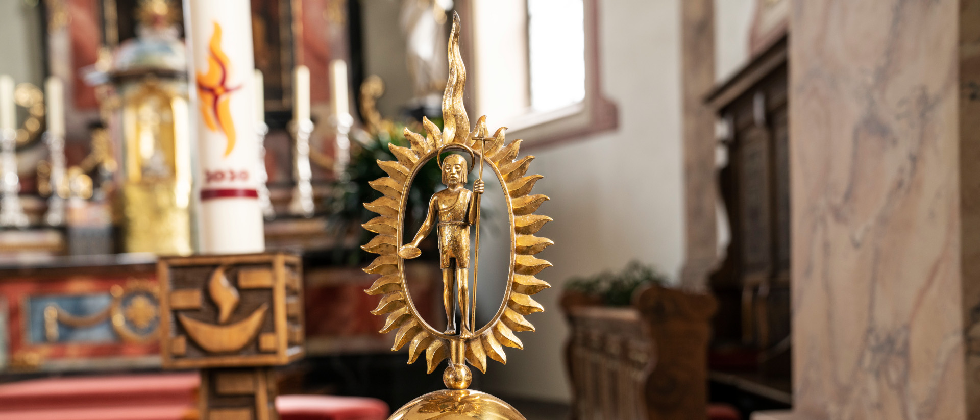 Gold in der Kirche