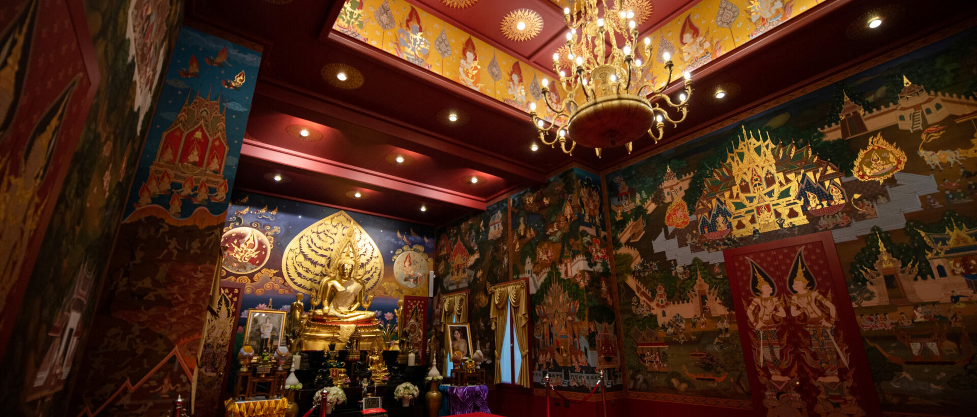 Der Tempel umfasst drei Bereiche: Haupttempel, Nebentempel und Schulungsraum für die Sonntagsschule.