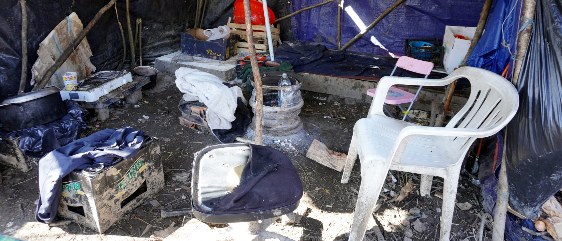 Flüchtlingscamp in Bosnien