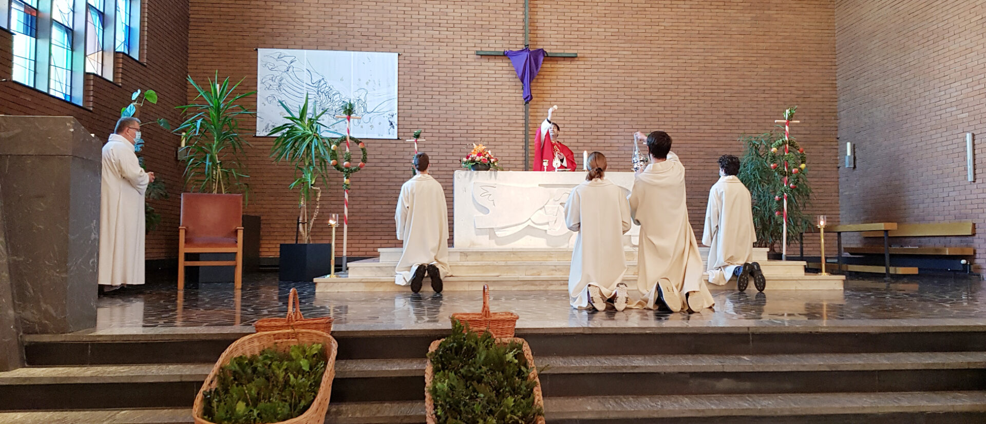 Palmsonntagsgottesdienst in Seewen SZ