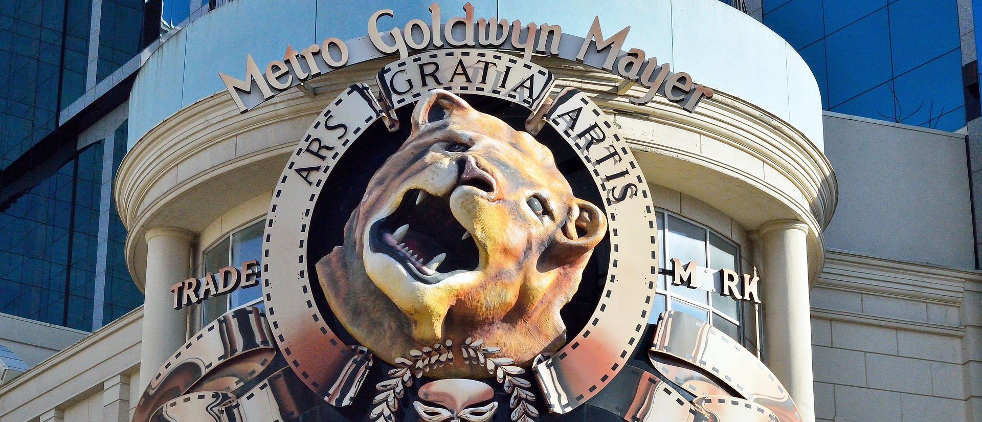Der Löwe des Filmstudios Metro-Goldwyn-Mayer