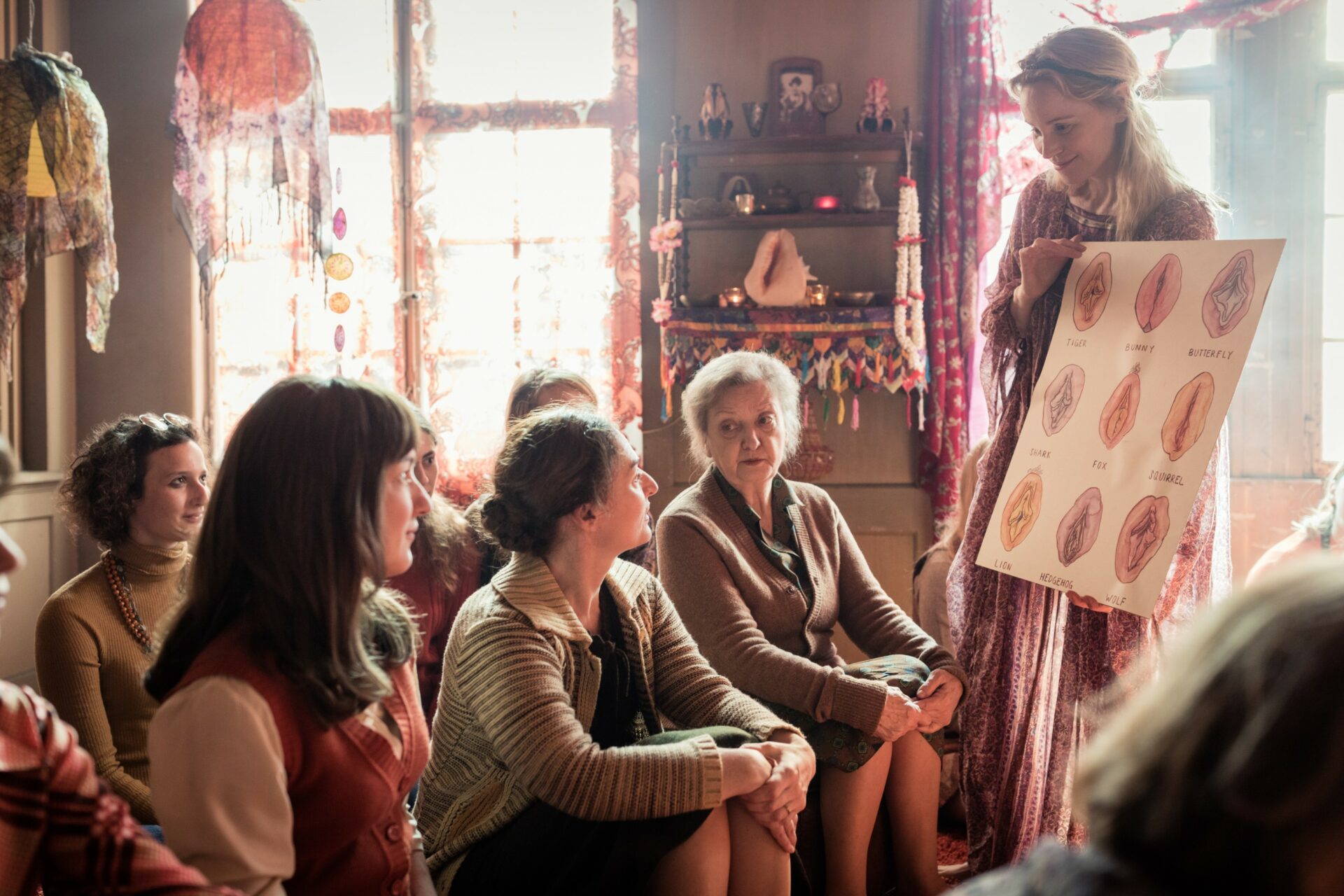 Tiger, Häschen, Schmetterling, Hai – die namenlose Vulva erhält im Film "Die göttliche Ordnung" viele Spitznamen.