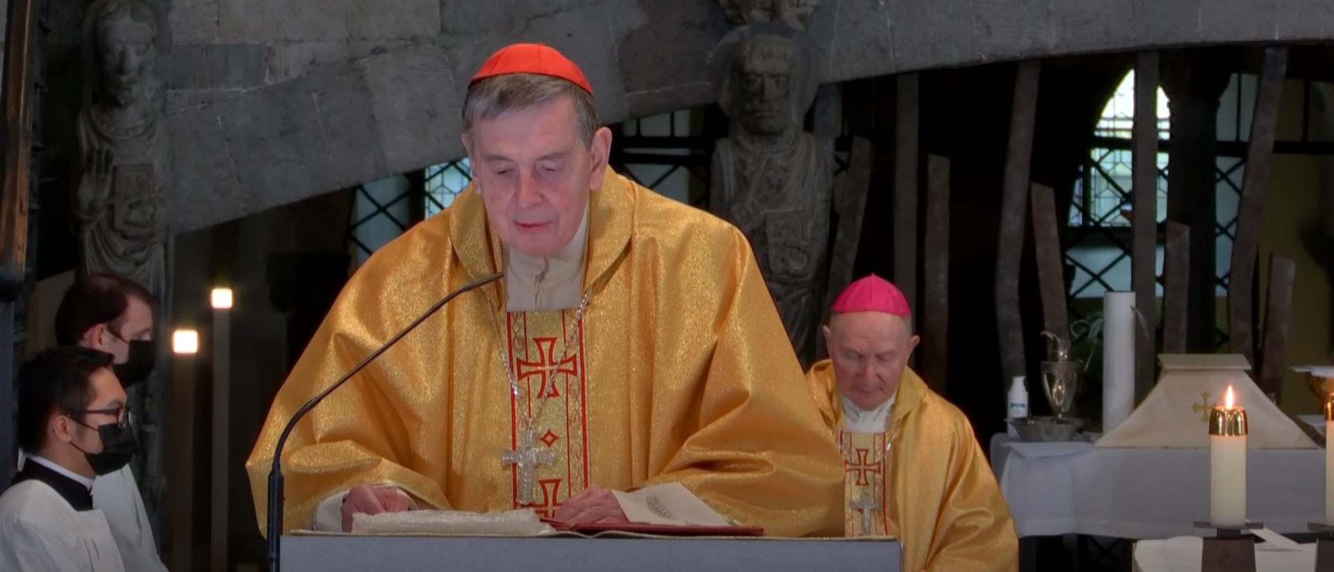 Kurienkardinal Kurt Koch predigt an der Bischofsweihe in Chur, 19. März