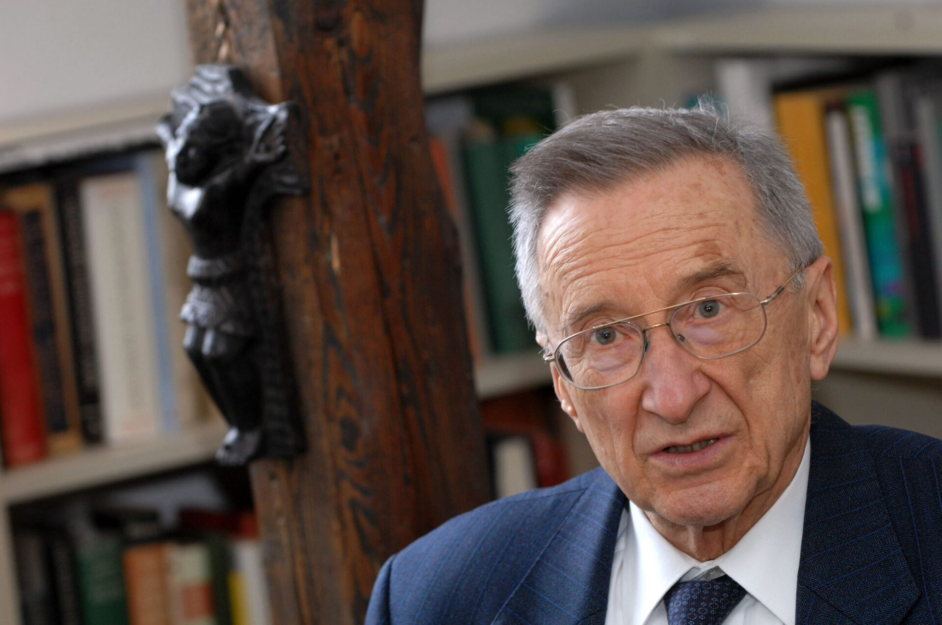 Der Dogmatiker Peter Hünermann 2008 in Rottenburg.