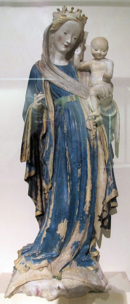 Schöne Madonna, Muttergottes aus Kloster Eberbach, um 1415
