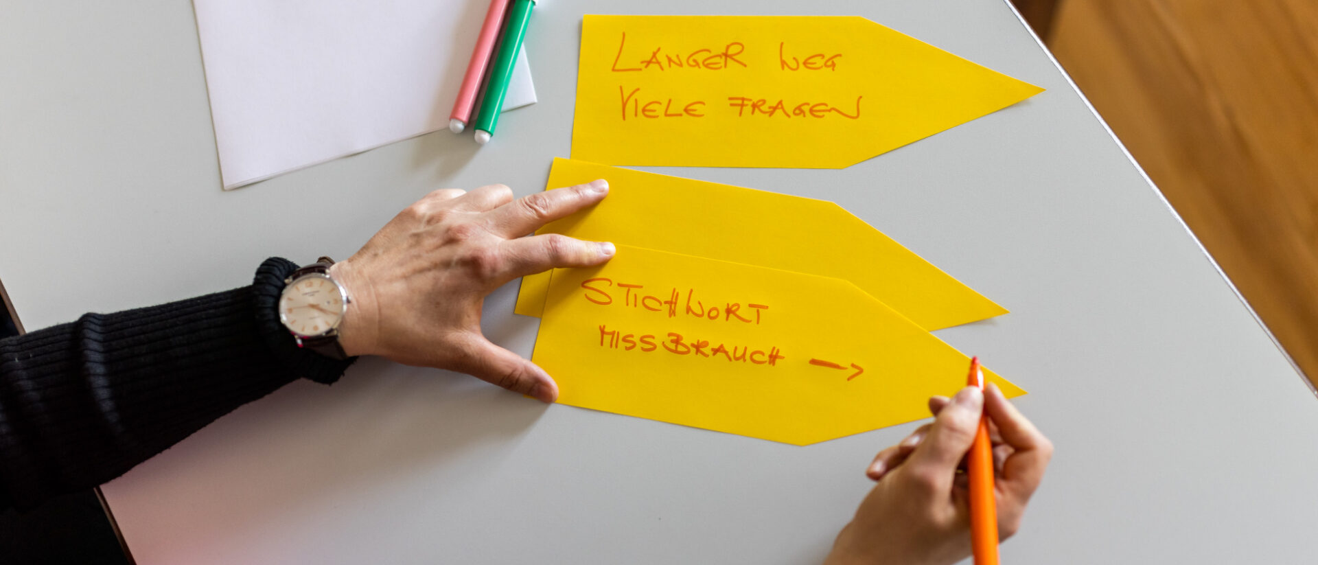 Workshop am Quellentag der Junia-Initiative.