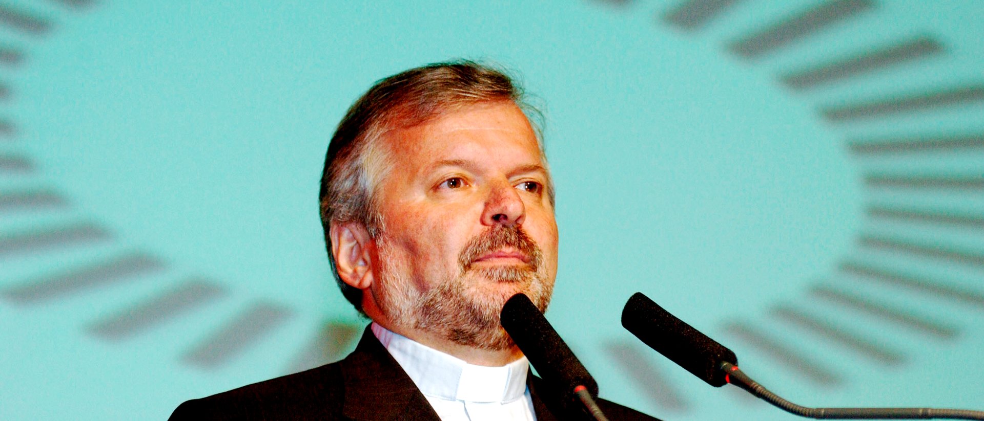 Aldo Giordano, Vatikandiplomat, in einer Aufnahme von 2003. Da war er Generalsekretär des Rates der Europäischen Bischofskonferenzen (CCEE) in St. Gallen.