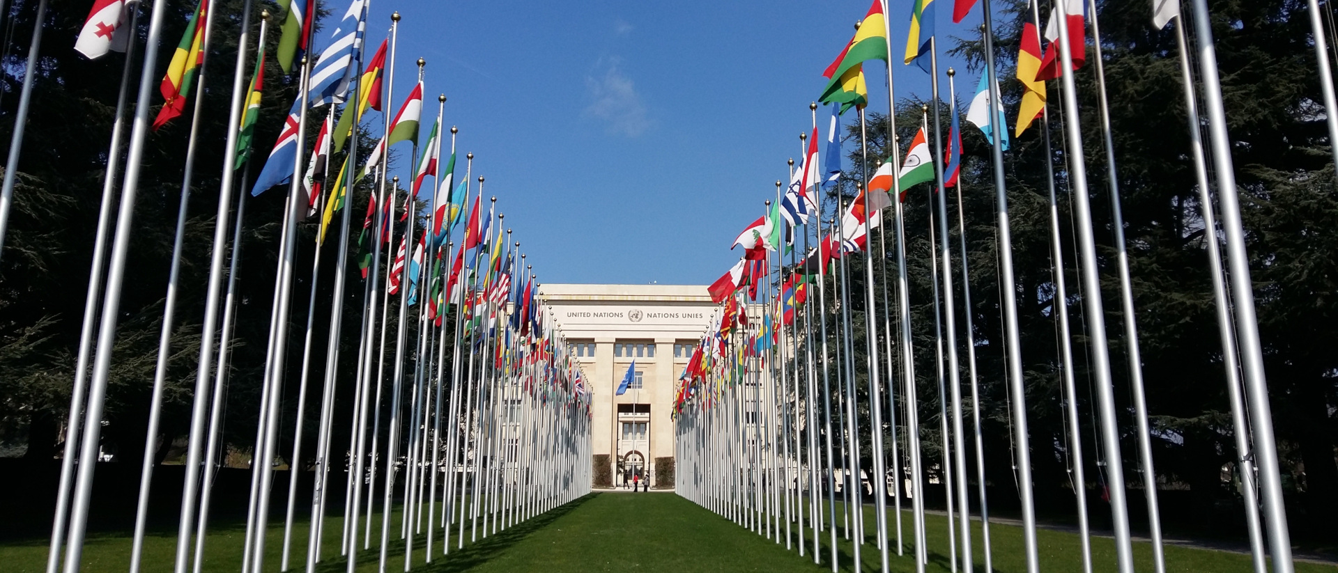 Der "Palais des Nations" in Genf.