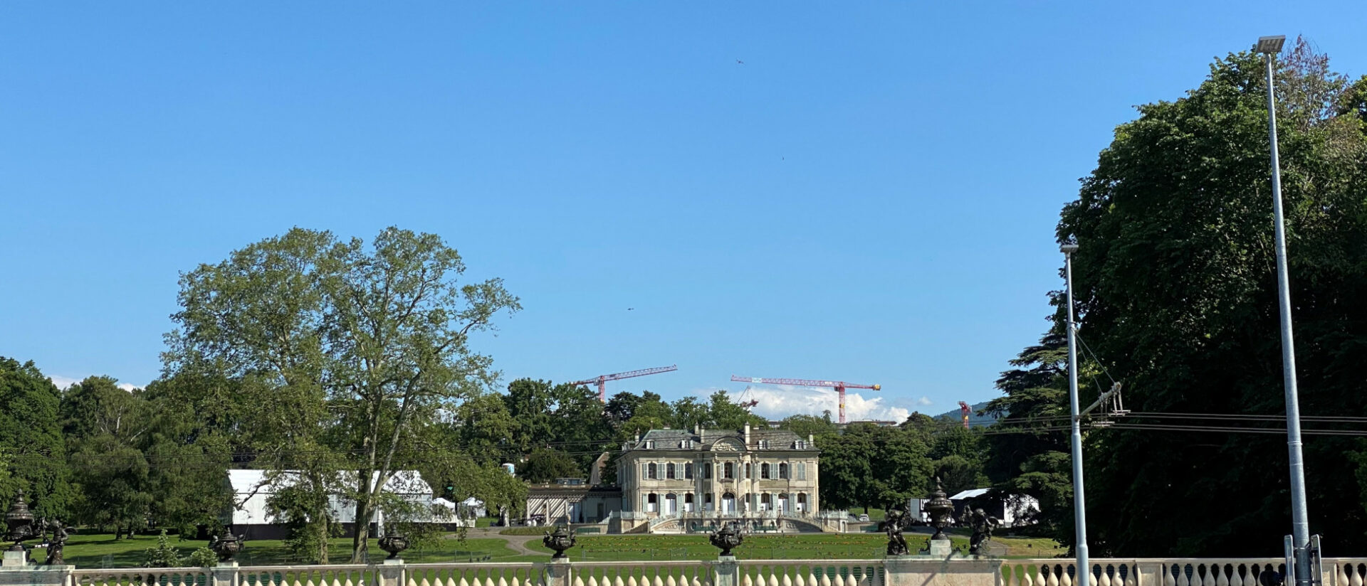 In dieser Villa in Genf treffen sich Biden und Putin.