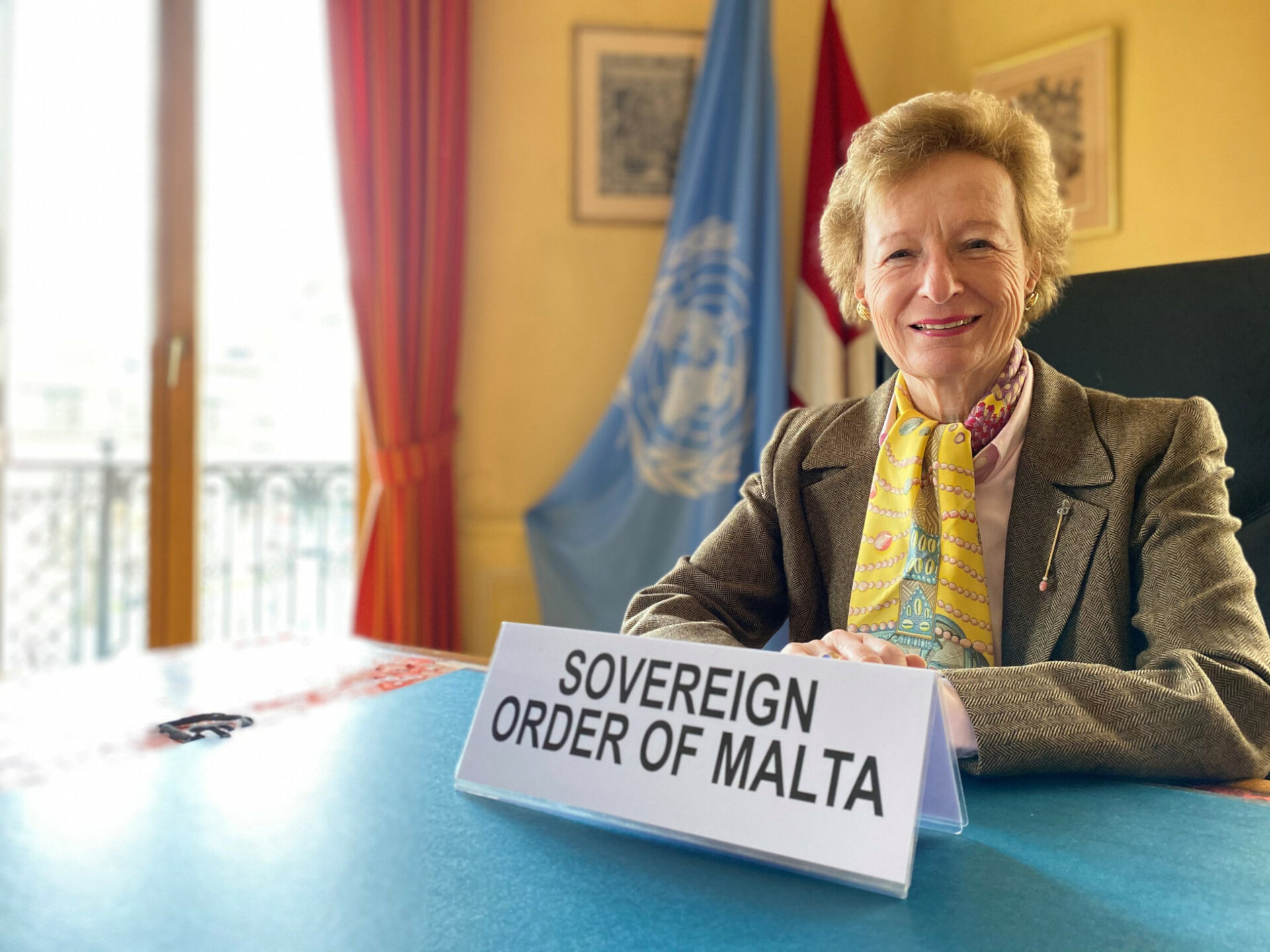 Marie-Thérèse Pictet-Althann ist Botschafterin des Souveränen Malteserordens bei den Vereinten Nationen in Genf.