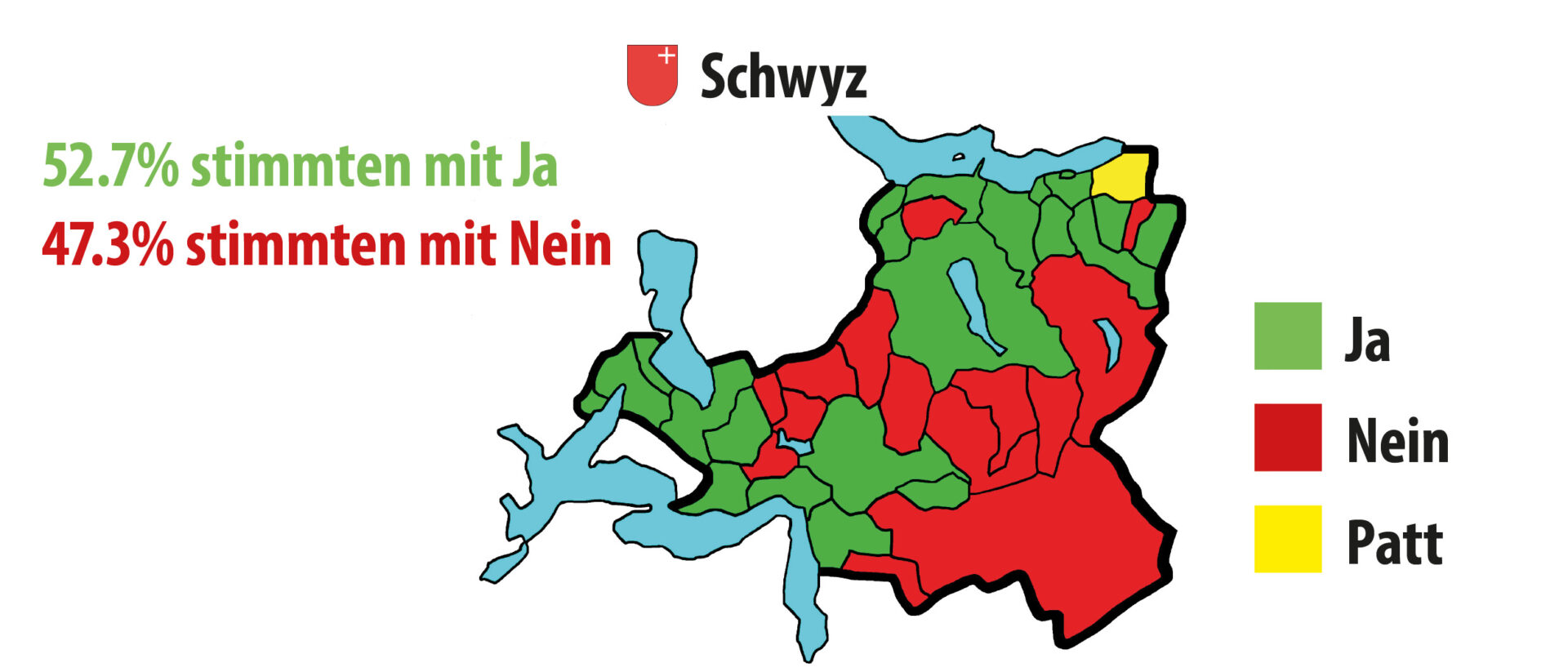 Die Schwyzer Katholiken sagen Ja zur Wahlreform: Künftig können auch Katholiken mit C-Bewilligung an kirchlichen Wahlen teilnehmen.