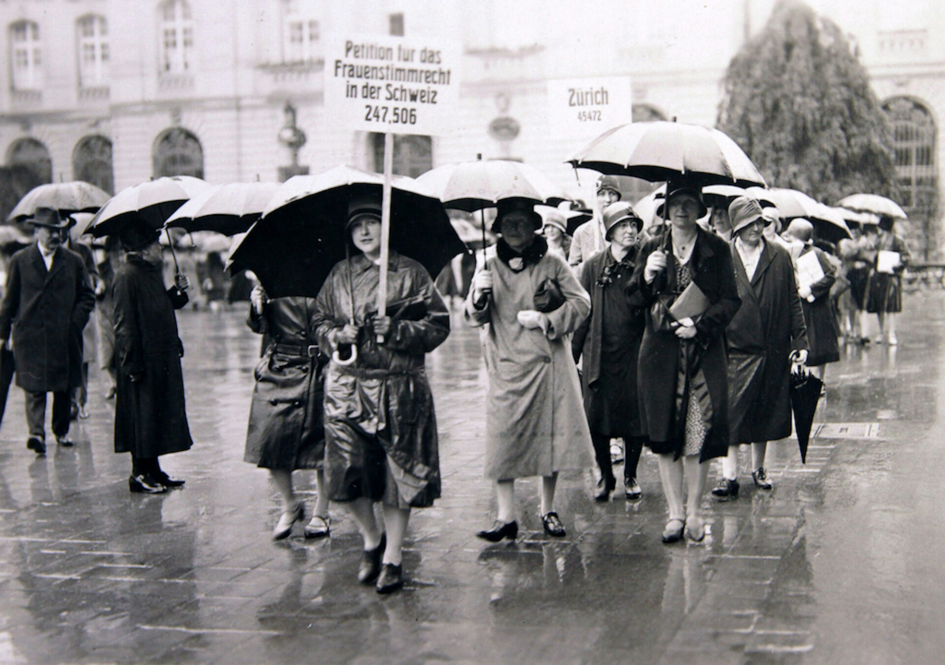 Petition für das Frauenstimmrecht 1929