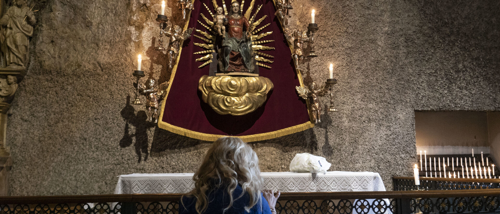 Trost finden bei der lächelnden Madonna von Mariastein.