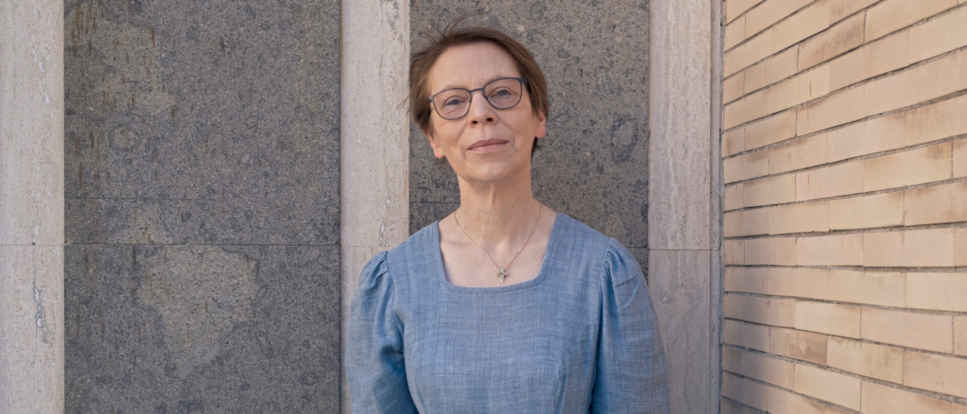 Barbara Hallensleben in Rom