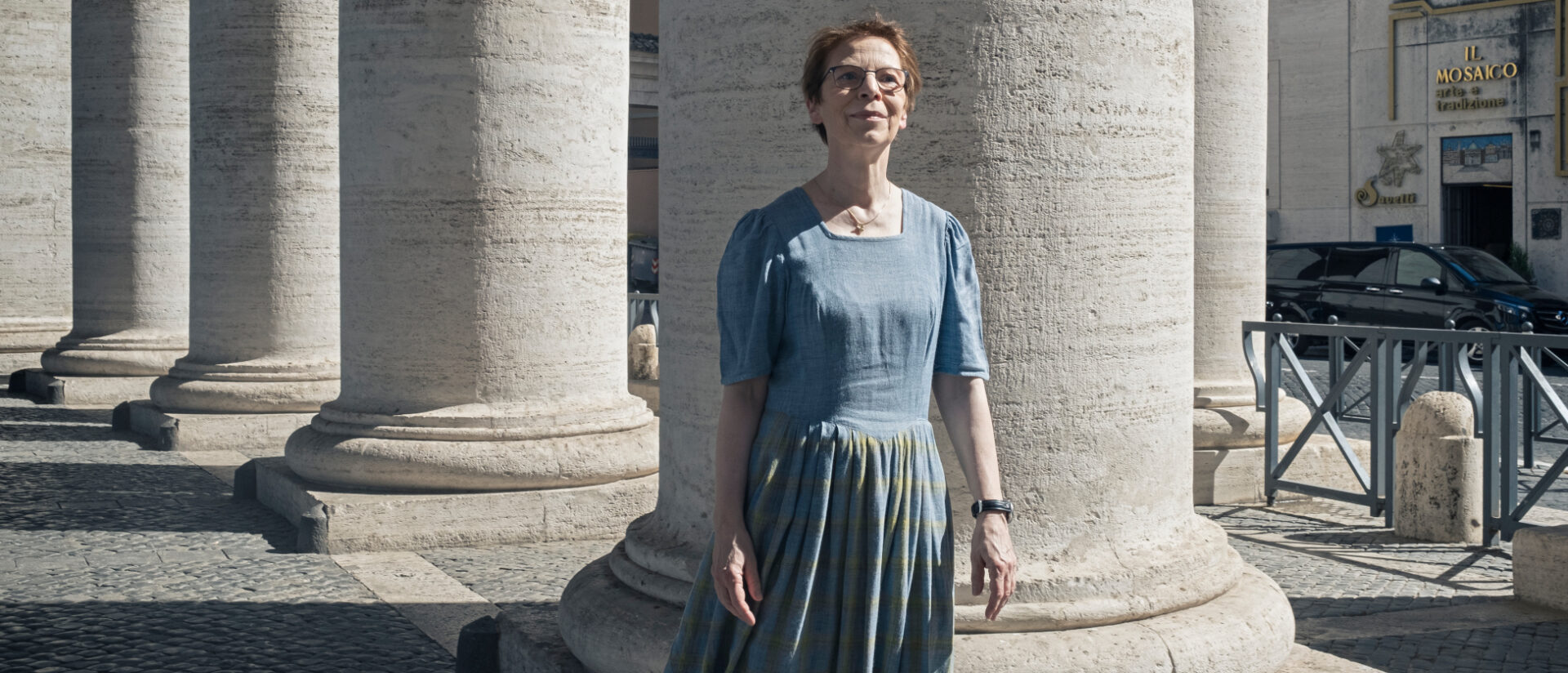 Barbara Hallensleben in Rom