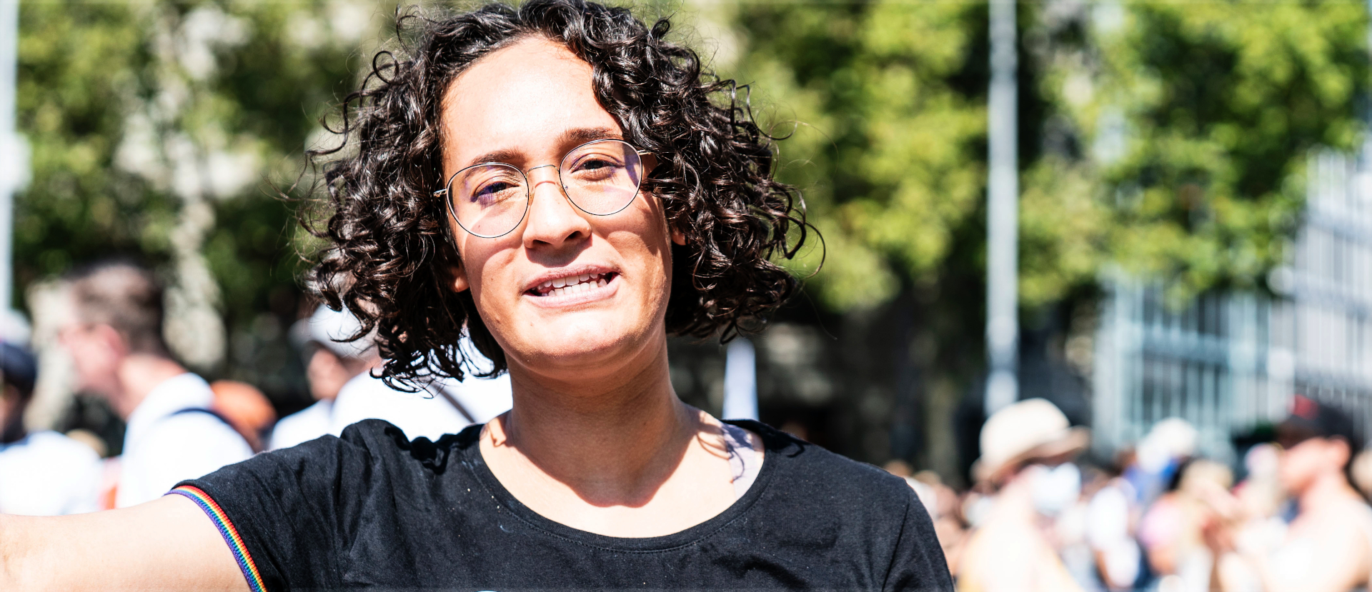 Mentari Baumann, Präsidentin der Zürich-Pride