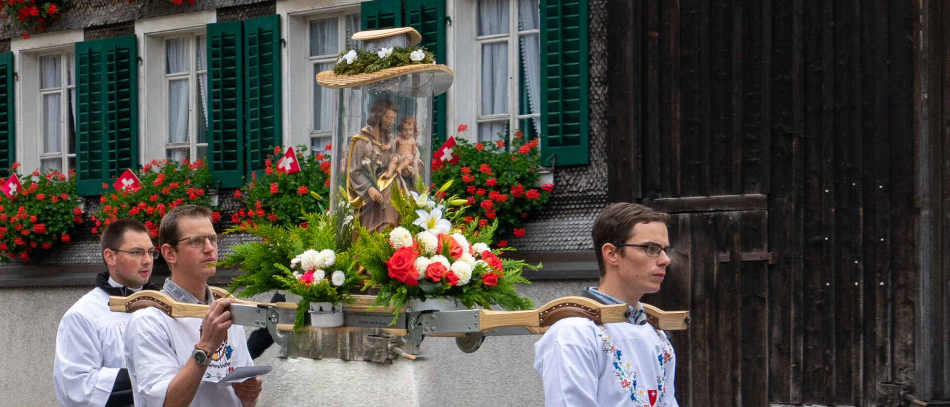 Statue des Heiligen Josefs.