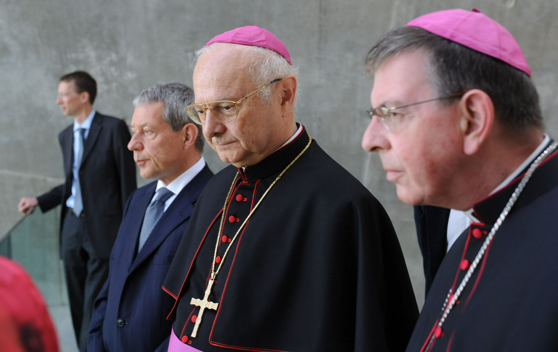 Erzbischof Robert Zollitsch und der damalige Basler Bischof Kurt Koch 2009 in Jerusalem.