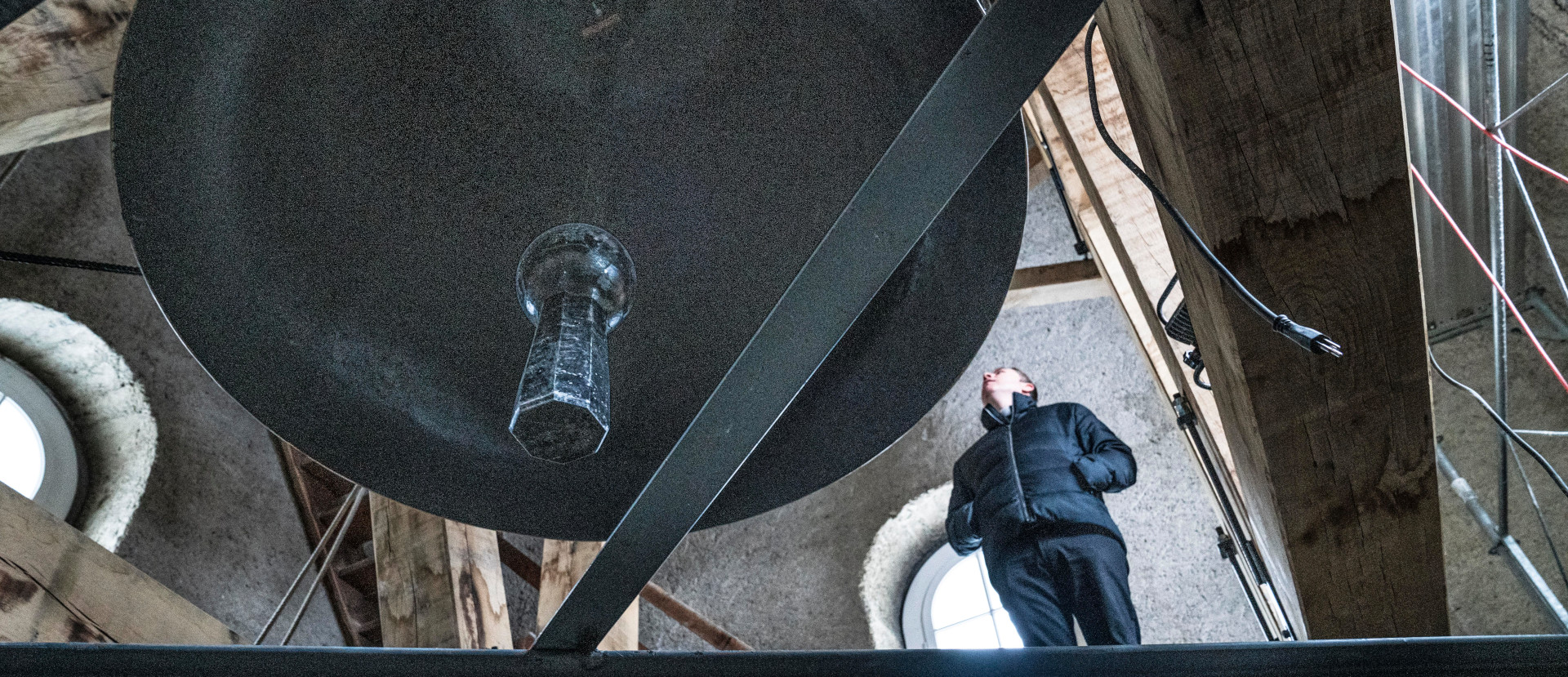 Die grosse Glocke in der Davoser Marienkirche