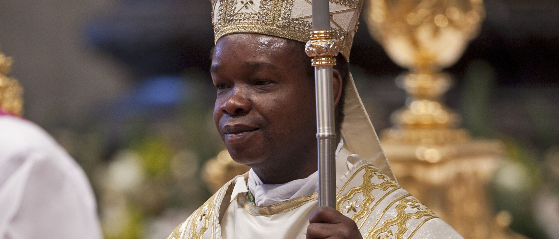 Fortunatus Nwachukwu während seiner Bischofsweihe am 6. Januar 2013 im Petersdom.