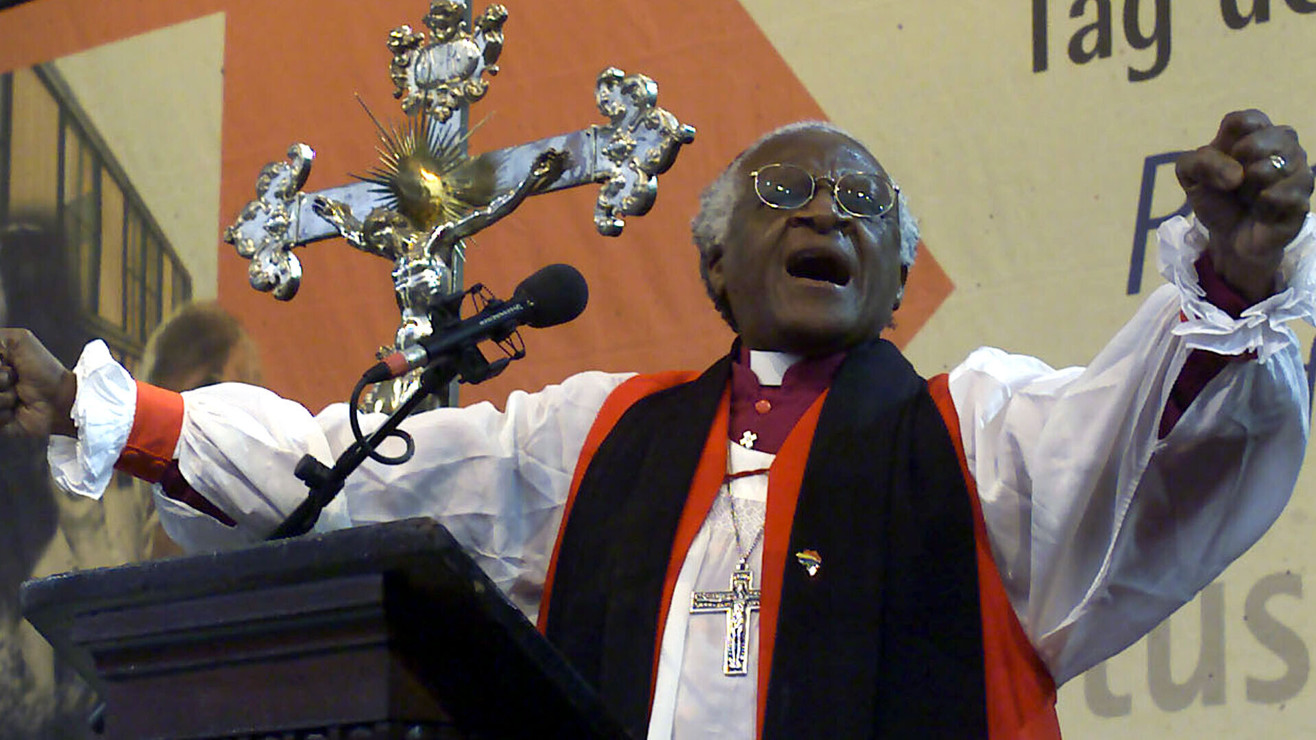 Desmond Tutu im Jahr 2000.
